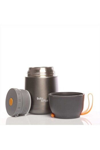 Baby Plus Food Thermos Brown-grey Byp-sh860g