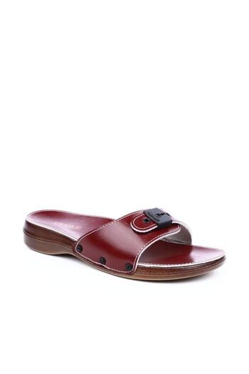 Ceyo Women's Red Orthopedic Slippers