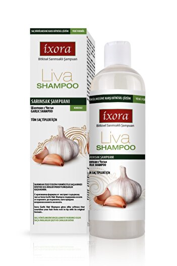 Ixora Liva Şampuan Sarımsaklı Kokusuz 400 ml