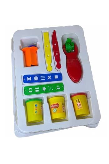 RoseRoi Super Heroes Toy Gluten-Free Play Dough Set