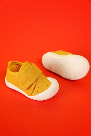 Vicco Anka Unisex Yellow First Step Shoes