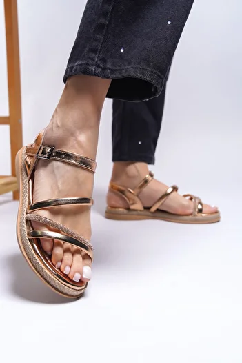 Riccon Thalnora Women's Sandals0012102 Rose Metallic