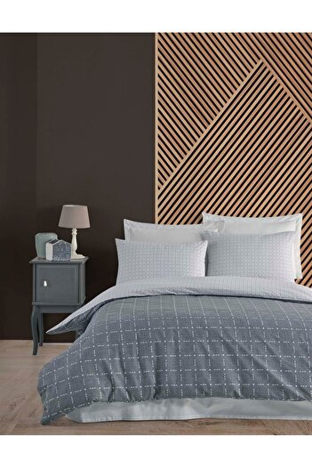 Altınbaşak Lewis Marble Single Quilt Cover Set