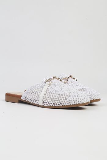 Pierre Cardin ® | PC-53128- 3829 Білі жіночі капці