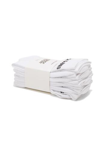 Jack & Jones Jacbasic Logo Tennis Sock 5 Pack Noos Unisex Beyaz Çorap 12179475-white