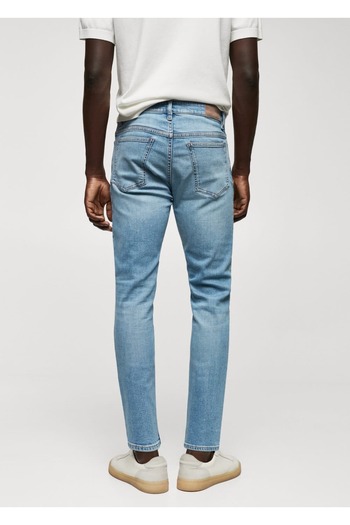 MANGO Man Tom tapered cropped jean