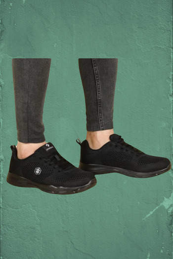 lumberjack Siyah-Beyaz Kadın/Erkek Unisex Günlük Comfort Sneaker Ayakkabı