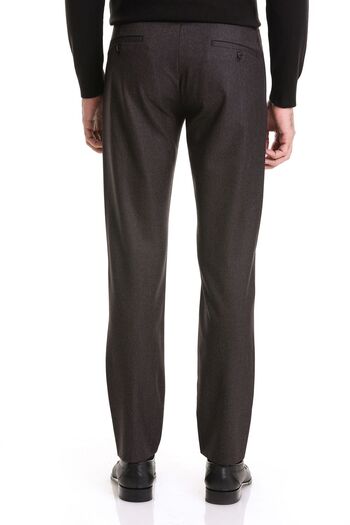 Hatemoğlu Μαύρο παντελόνι Jogger με μοτίβο Dynamic Fit με πλαϊνές τσέπες