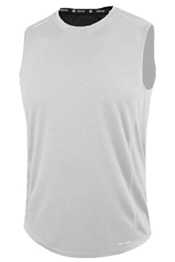 GENIUS STORE Men's Moisture Absorbing Quick Dry Athletic Technical Performance Athlete Zero Sleeve T-shirt DRIFIT-SIFIRKOL