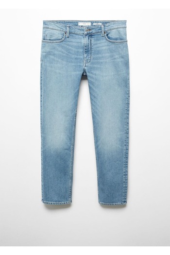 MANGO Man Tom tapered cropped jean