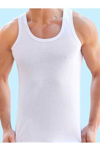 Akpınar Çamaşırları Men's Cotton Undershirt 6 Pieces