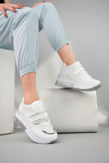 Aleza Shoes Women's Sneakers - Wedge Heel Design