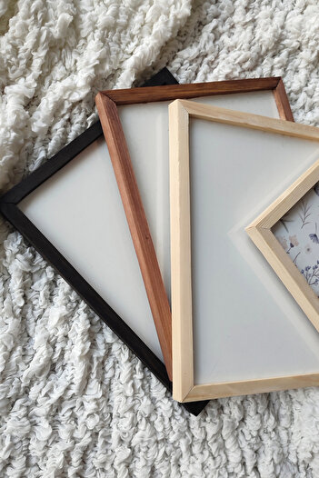 Wooden Factory Original, Channels, Replaceable Wood Frame, One Piece Blank Frame (Front-Protected), 24X30 cm