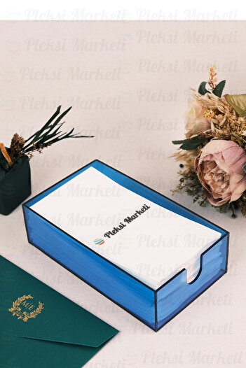 Pleksi Marketi Suport transparent pentru șervețele din plexiglas