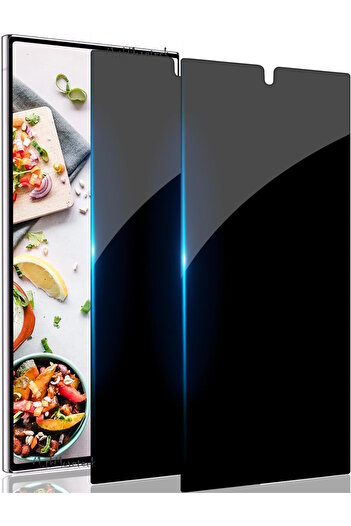 m.tk moveteck Samsung Galaxy S24 Ultra Ghost Screen Protector Glossy 5D Glass Premium Ar Make It Gorilla Privacy