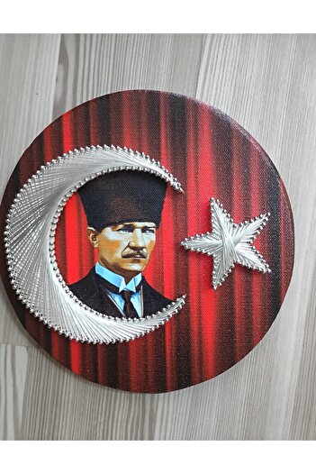 Hediyecim Kutulu Atatürklü filografi Türk bayrağı