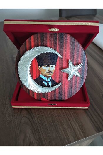 Hediyecim Kutulu Atatürklü filografi Türk bayrağı