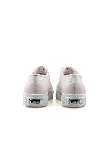 Superga 2740 Platform Lame Beige Kadın Günlük Ayakkabı 2740-PLATFORM-LAME-BEIGE Bej