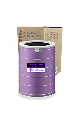 FAF FİLTRE - 2S Purple True Hepa 14 Filtre Xiaomi Mi Air Purifier 2S Model: AC-M4-AA Uyumlu Özel Seri Filtre