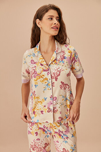 SUWEN Amour Masculine Pajama Set