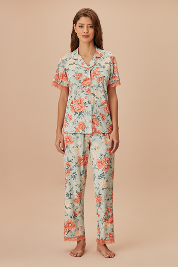 SUWEN Mabel Masculine Pajama Set