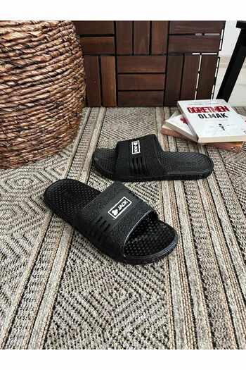Behtah Kundura Men's Anti-Slip Sole Ultra Soft Ultra Flexible Bathroom Turkish Bath Pool Balcony Daily Wet Area Slippers