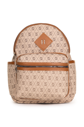 macharelbasic Women's Quilted Backpack Mink-tan