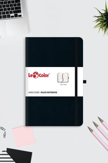 Le Color Set de 2 caiete Rec Note 13x21 Roșu și negru