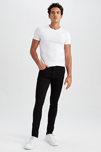 DeFacto Super Skinny Fit Narrowest Fit Regular Waist Extra Narrow Leg Jean Pants R8752az22au