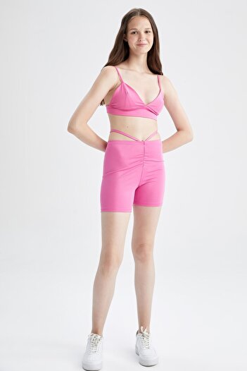 DeFacto Coool waist Tie Detailed Biker Leggings Y1755az22sm