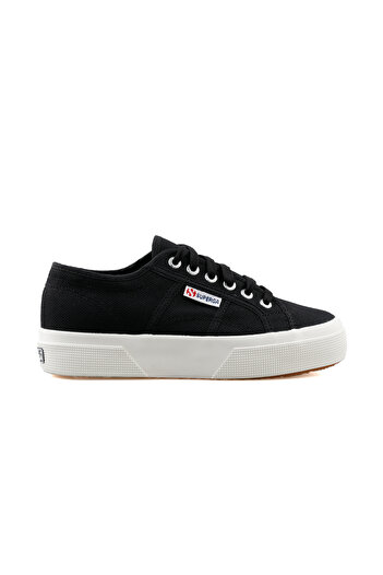 Superga 2740 Platform Black Women's Casual Shoes 2740-PLATFORM-BLACK Black