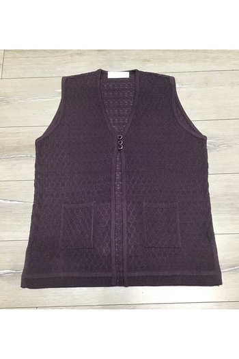 ECE GİYİM Seasonal Vest - Three Buttons, Pockets and Mercerized