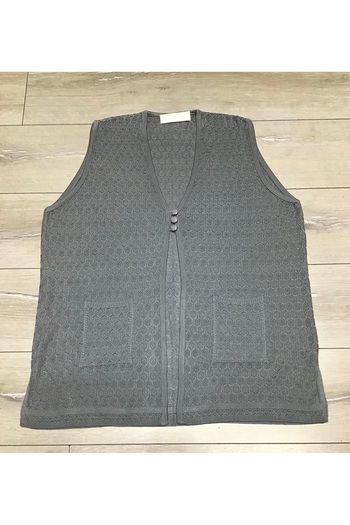 ECE GİYİM Seasonal Vest - Three Buttons, Pockets and Mercerized
