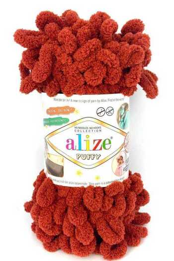 platin hediyelik Alize (5 Pieces) Puffy 597 Hand Knitted Threads Slippers Blanket Thread Scarf Cardigan Mop Thread