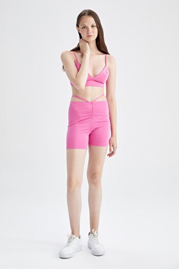 DeFacto Coool waist Tie Detailed Biker Leggings Y1755az22sm