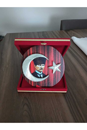 Hediyecim Kutulu Atatürklü filografi Türk bayrağı