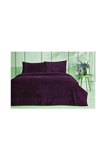 Özdilek Pyramid Single Bedspread Plum