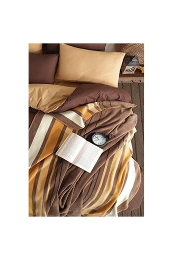 İyi Geceler İstanbul Istanbul Single Blanket - Good Night Cream in Line