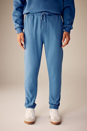 DeFacto Relax Fit Esnek Paça Kalın Sweatshirt Kumaşı Eşofman Altı U7438az23sp