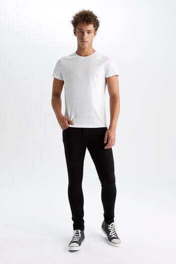 DeFacto Carlo Skinny Fit Extra Skinny Fit Regular Waist Extra Skinny Leg Jeans Pants R8763az22au