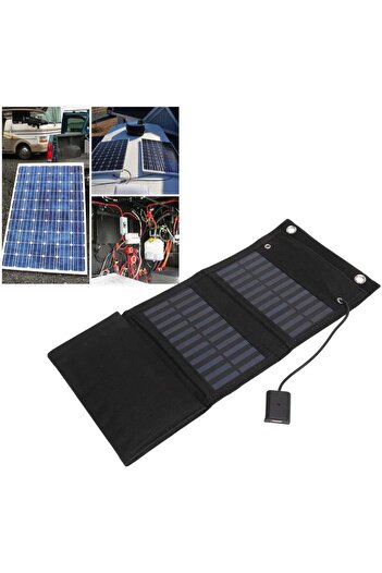 KESEROĞLU Güneş Panelli( 15w) Usb Katlanabilir Güneş Enerjisi Şarj Cihazı