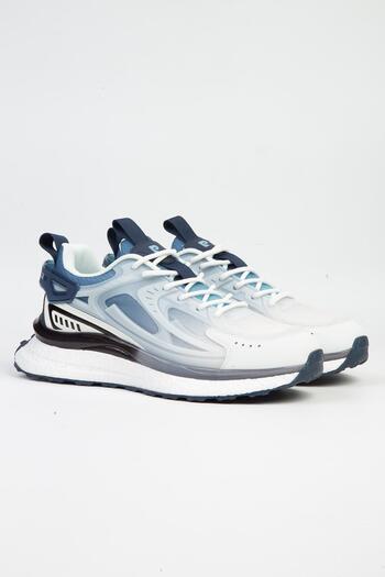 Pierre Cardin ®| PCI-10105 White Blue -IMPORTED Men's Sports Shoes