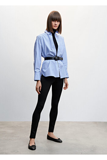 MANGO Woman Basic-Leggings