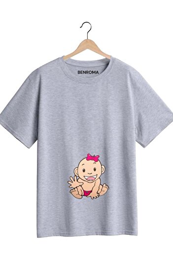 BENROMA PRINTED PREGNANT TSHIRT