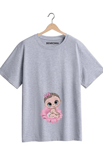 BENROMA PRINTED PREGNANT TSHIRT