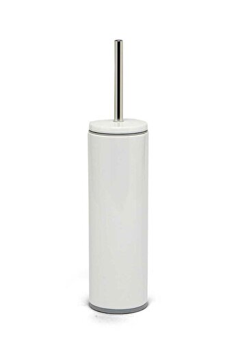 Prima Nova Primanova Cigo Wc Toilet Brush Matte White Interior Black E42