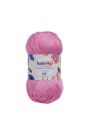 knitme Πολυεστερικό Μακραμέ 3 mm 100 Gr Πλεκτό Κλωστή 816