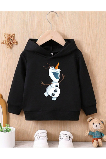 AEMİ Παιδική Frozen Frozen Olaf - Φούτερ με κουκούλα με στάμπα χιονάνθρωπος