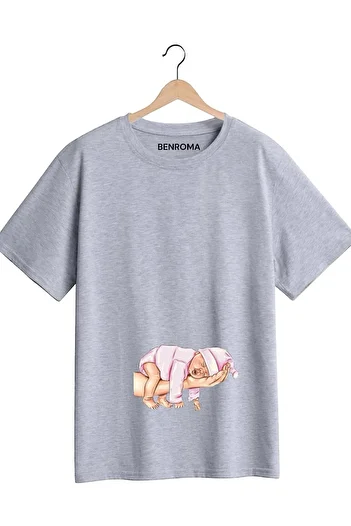 BENROMA PRINTED PREGNANT TSHIRT