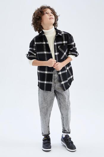 DeFacto Fiú hosszú ujjú flanel ing Z0991a623sp